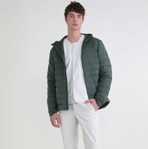 Lululemon Navigation Down Hoodie - Green- EUC